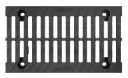 Afvoergeul beton+gietij. rooster D400 l=1m zwaar (1000/300/310mm) Birco