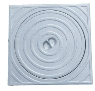 Couvercle alu dia 125 150x150mm