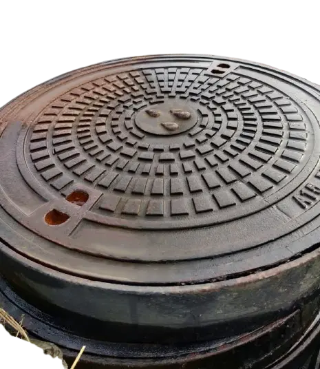 Cast iron lid dia 600 A15 mark Drop