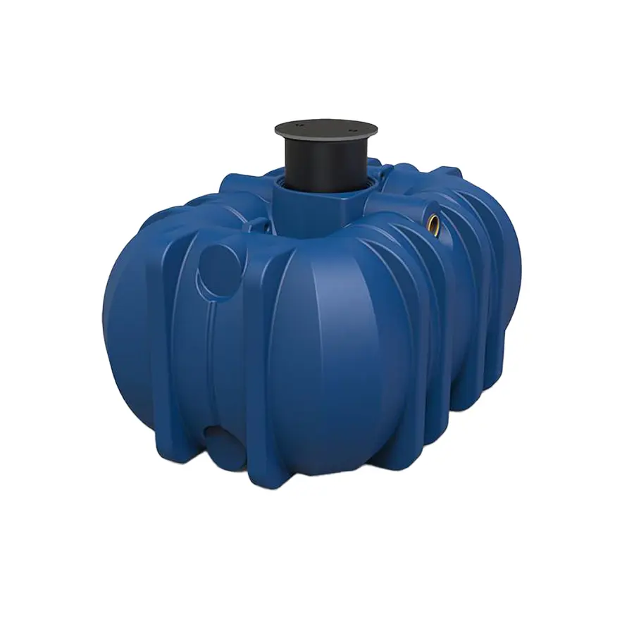 Cistern Easyrain 10000l flat with telescopic shaft (338x240x185)