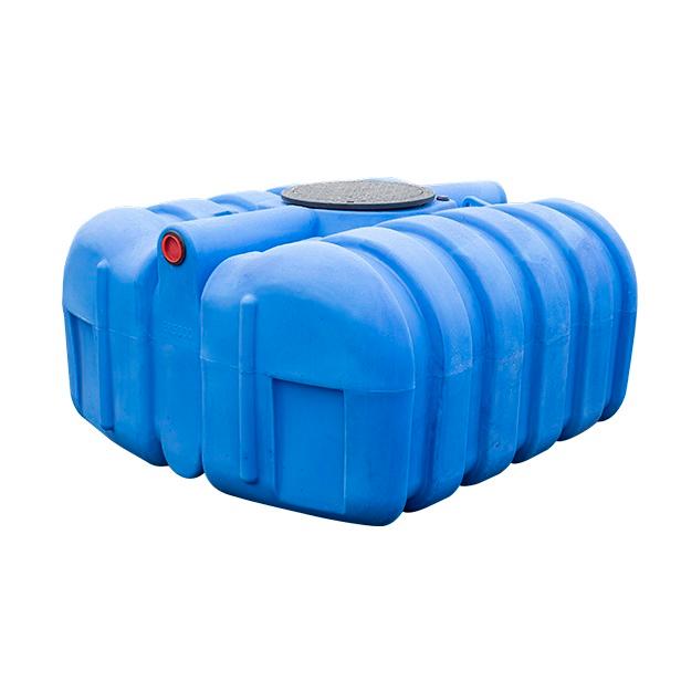 Septische- regenwaterput easyrain 5000l plat met telescopische schacht (247x225xH120) 200kg   