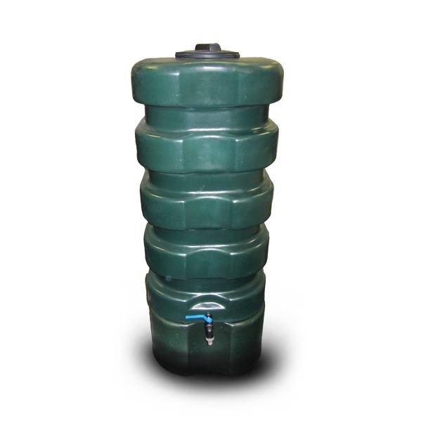 Réservoir de stockage hors sol/tonneau de pluie 300l sans bande d'acier (600 x 450x 1650)