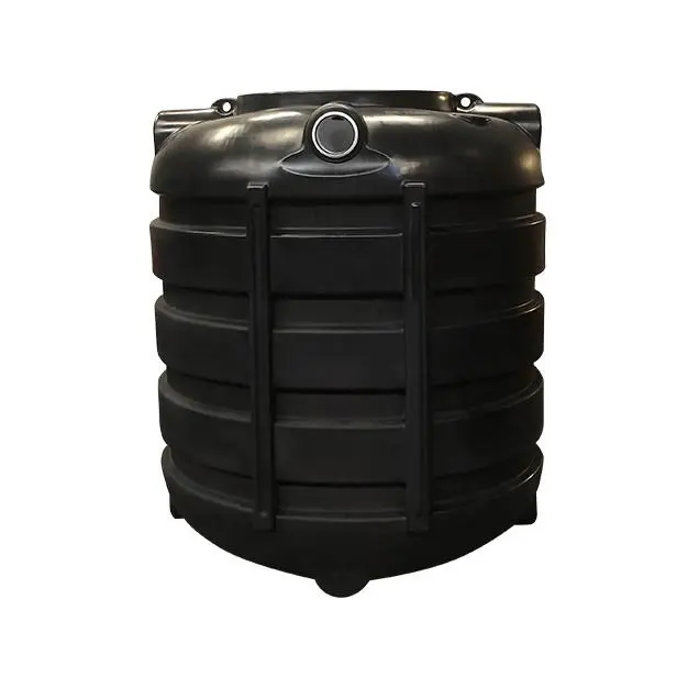Fosse septique/fosse à eaux pluviales 1500 L TH budget noir (135x110xH150) ovale 50 kg