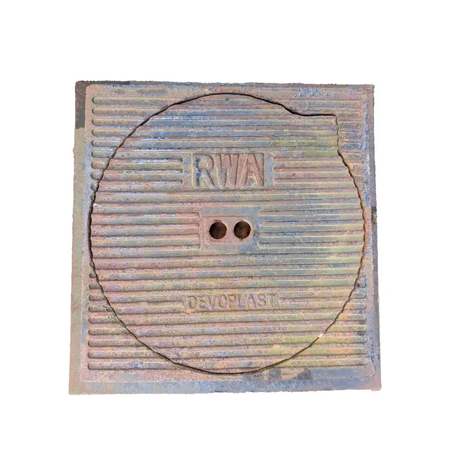 Cast iron lid 35x35 RWA 12.5 kg