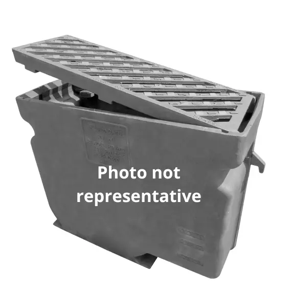 Cast iron street gully A8 D400 - br=300mm ug=160mm BENOR