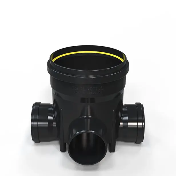 PE put dia 315 3x160 met kraag