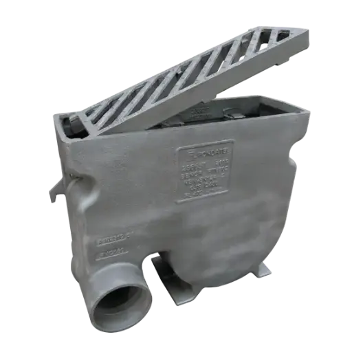 Cast iron street gully A5b D400 - br=230mm ug=160mm STAD BRUSSELS BEerNOR