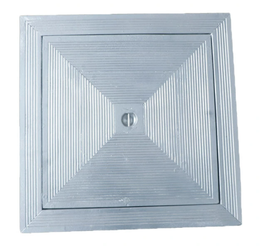 [ALUDD40] Aluminium dubbel deksel 40x40cm 