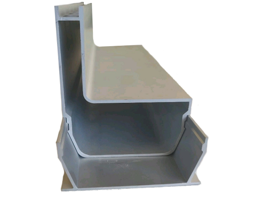 [ARDRAINA] Caniveau en aluminium avec fente latérale 2 cm