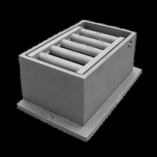 [B9] Gietijzer rioolmond B9 D400 - VO=440x265 H=220mm COPRO 