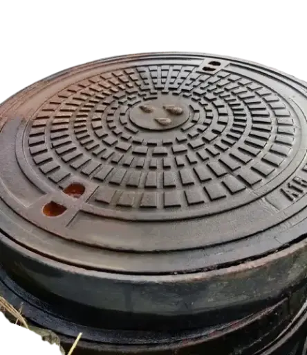 [DRUPPEL] Cast iron lid dia 600 A15 mark Drop