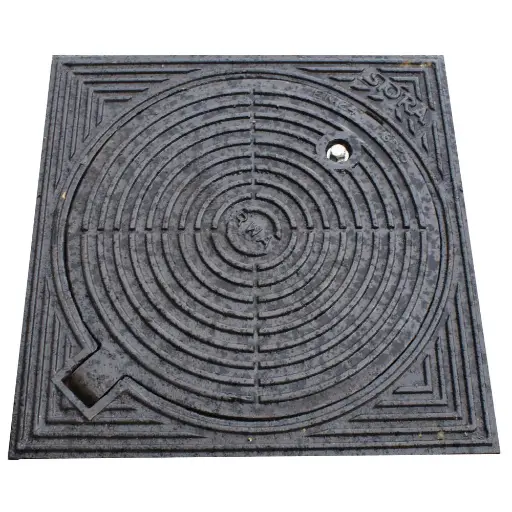 [DWA250BCOPRO] Cast iron lid dia 250 DWA hinged lid B125 Copro