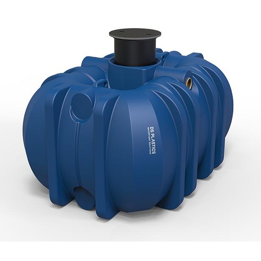 [EASYRAIN10000] Septische- regenwaterput easyrain 10000l plat met telescopische schacht  (338x240x185) 