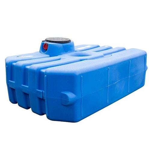 [EASYRAIN3000] Septische- regenwaterput easyrain 3000l plat met telescopische schacht (265x189x105 ) 