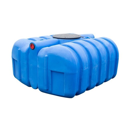 [EASYRAIN5000] Réservoir septique easyrain 5000l plat avec manche télescopique (247x225xH120) 200kg
