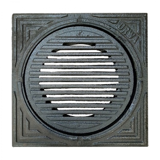 [GIE400R] Grille en fonte dia 400 50x50