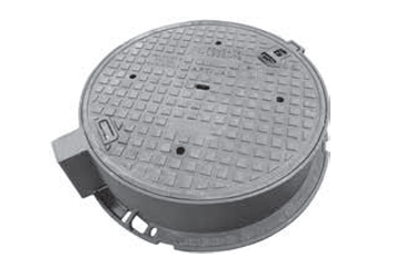 Gietijzer wegenisdeksel T105B RD D400 VO=700mm H=200mm (vroeger T15, ARTI5J-7-SC)  