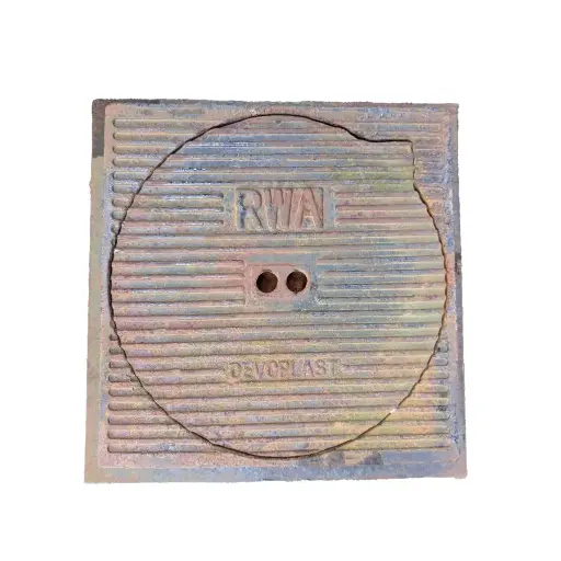 [RWA] Gietijzer deksel 35x35 RWA 12.5 kg 