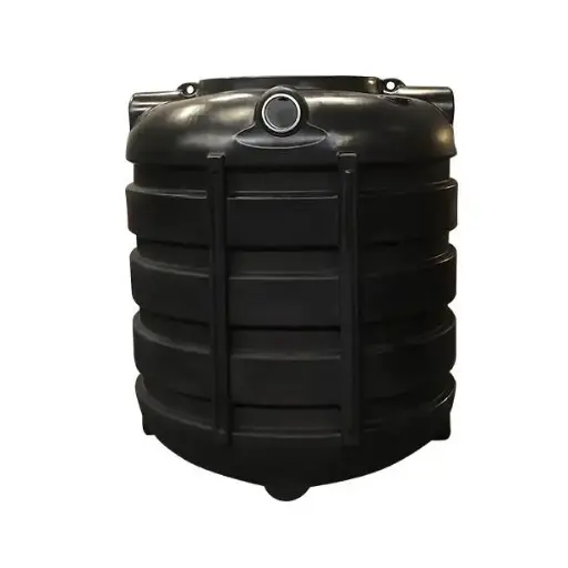 [SP1500TH] Septic/rainwater tank 1500 L TH budget black (135x110xH150) oval 50 kg
