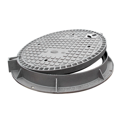 Gietijzer rijwegafdekking VIA4L D400 - RD VO=700mm H=100mm COPRO (voorheen T23)