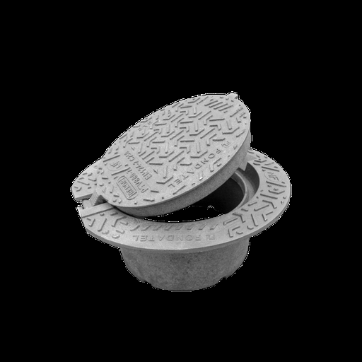 Pour lid dia 315 stora copro epdm ring C250 Round (connecto)