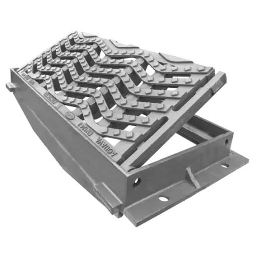 [AQUAVA] Cast iron sewer nozzle Aquava frame with reinforcing D400 VO=775x322mm H=78mm COPRO